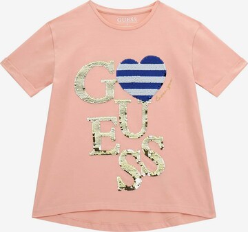 GUESS Shirt in Pink: front