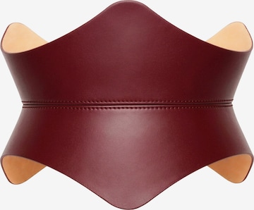 Haute Cuir Gürtel 'Soreen' in Rot: Vorderseite