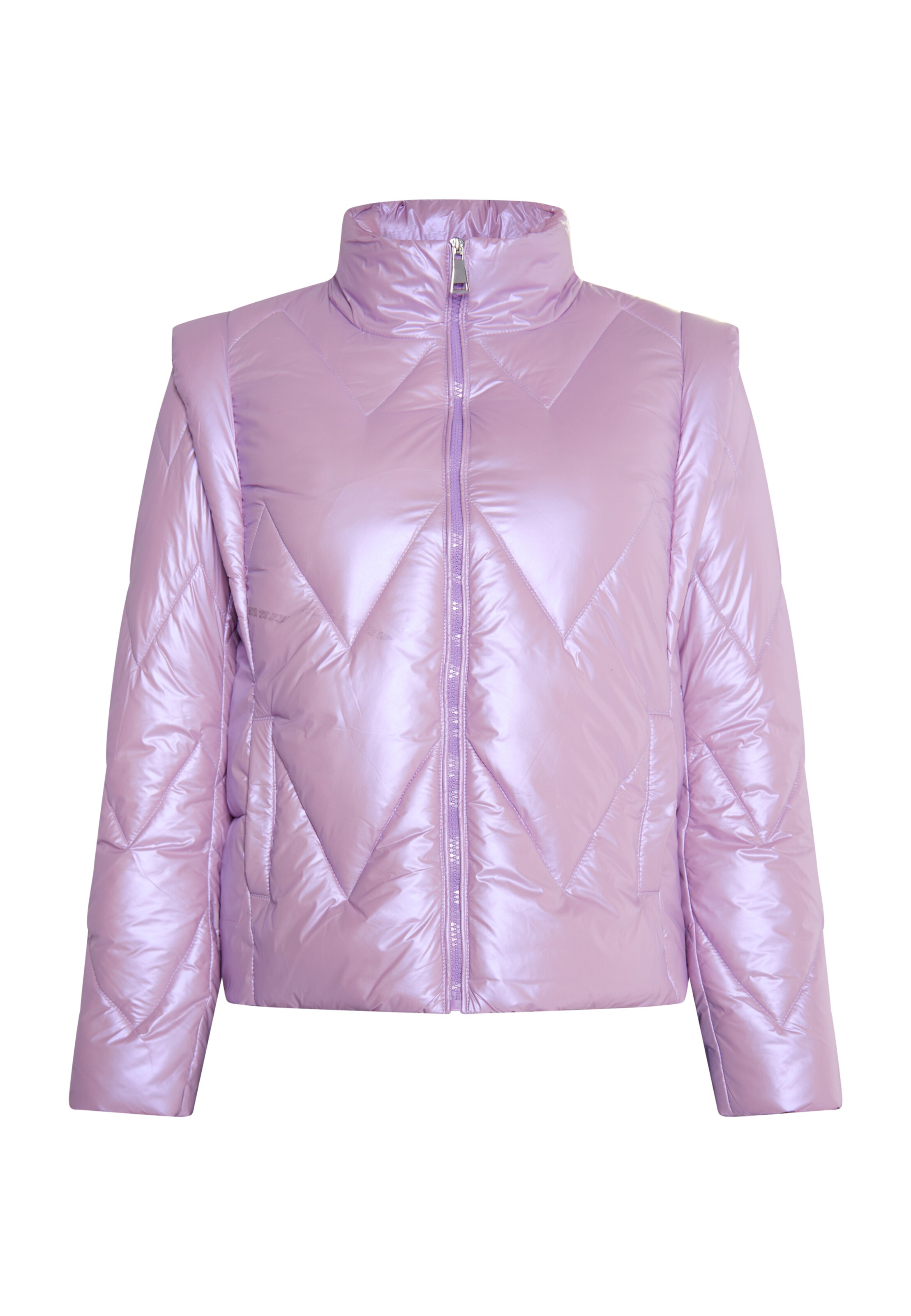 Geacă de primăvară-toamnă 'Biany' de la MYMO pe mov: față