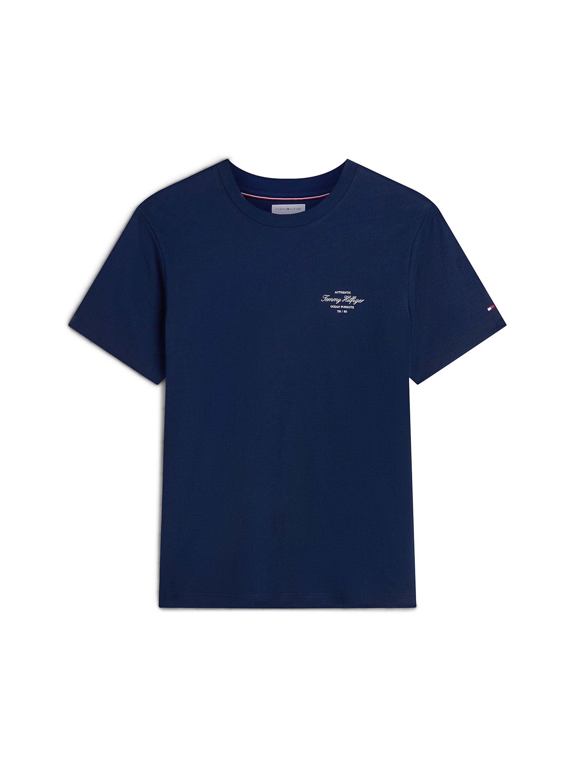 TOMMY HILFIGER T-Shirt in navy / hummer / rot / weiß, Produktansicht