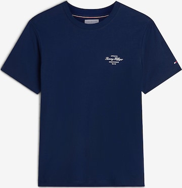 T-Shirt TOMMY HILFIGER en bleu : devant