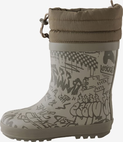 Next Gummistiefel in 41 in taupe / anthrazit, Produktansicht