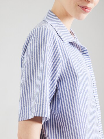Danefae - Vestido camisero en azul