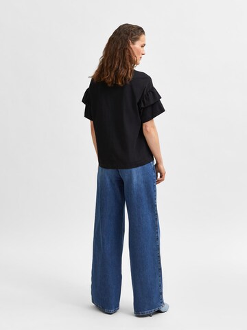 SELECTED FEMME Shirt 'Rylie' in Zwart