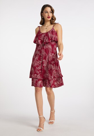 faina Dress in Red