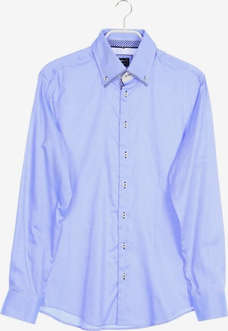 JAKE*S Button Up Shirt in M in Blue: front