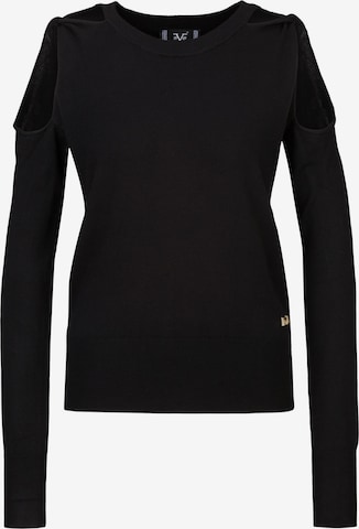 Pulover 'Aloisa' de la 19V69 ITALIA pe negru: față