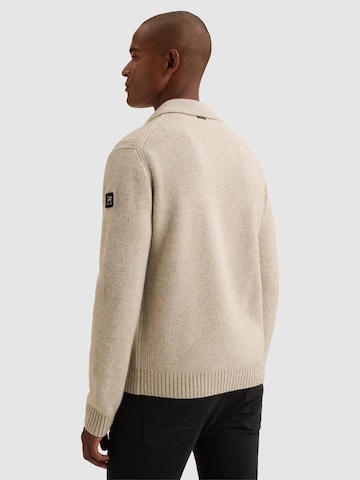 VANGUARD Gebreid vest 'Cardigan in wool with button closure' in Grijs