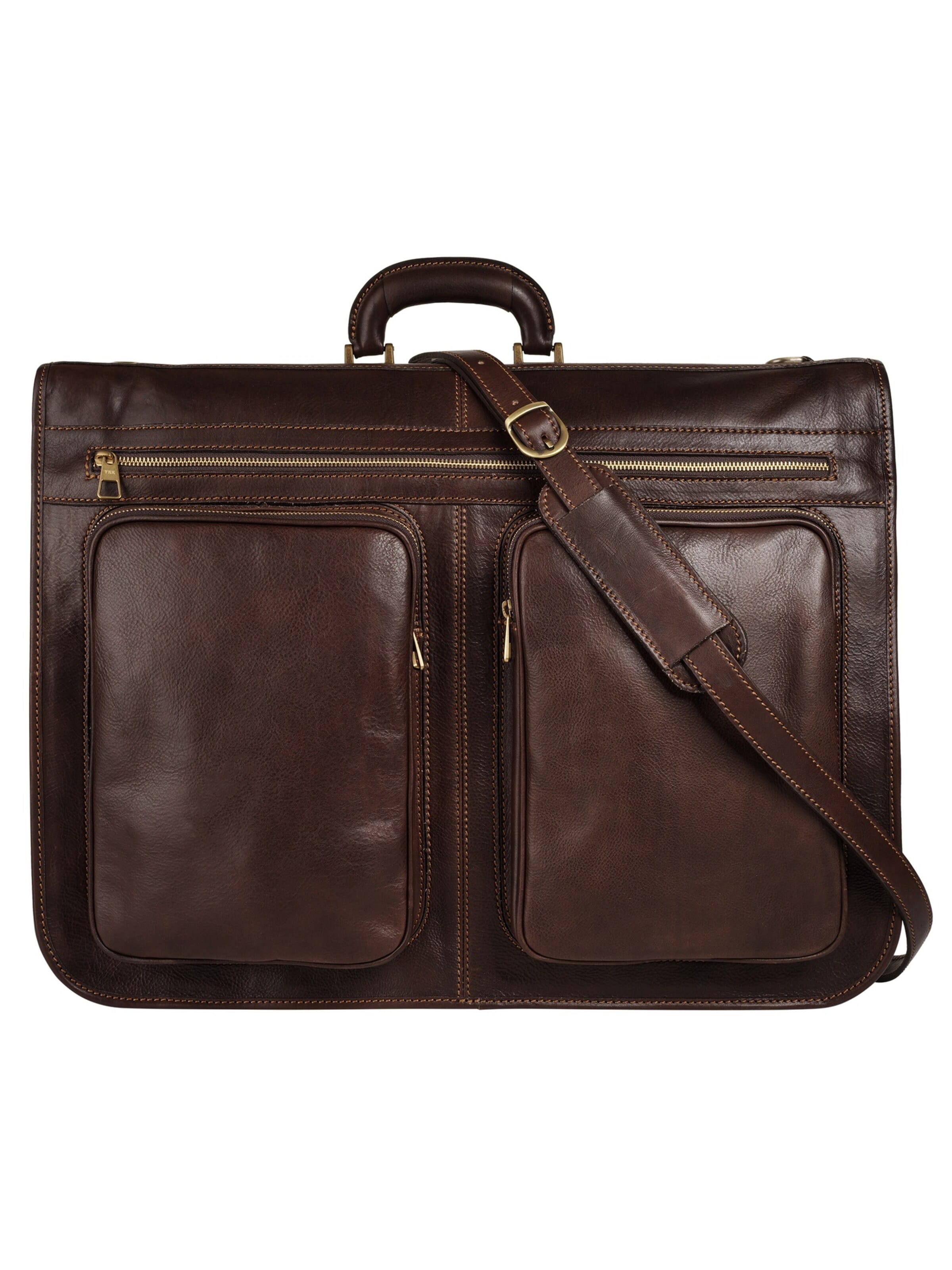 piké Garment bag in Brown: front