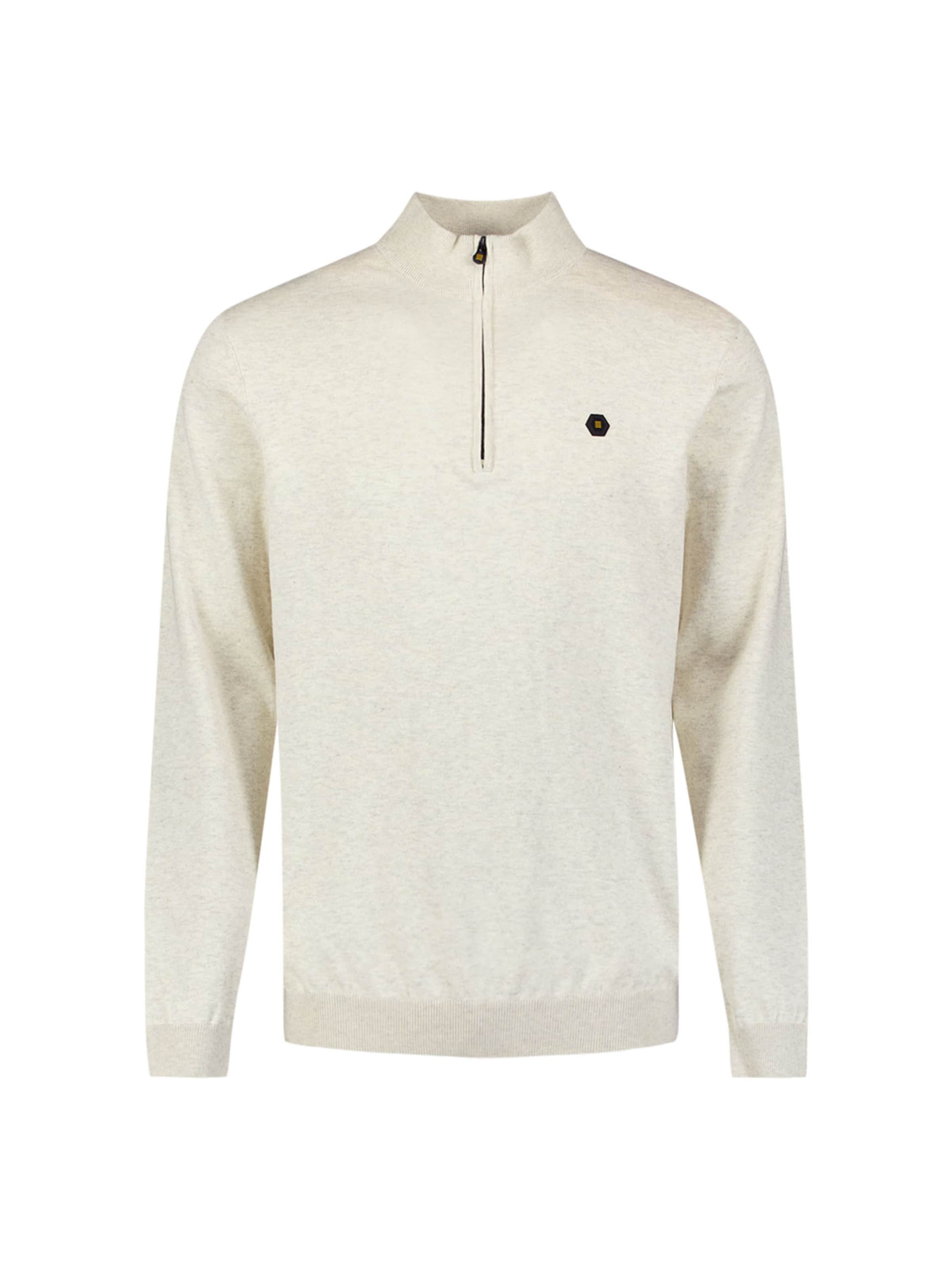 No Excess Sweater in Beige: front