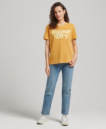 Superdry Shirt in Gelb