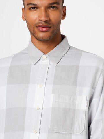 HOLLISTER Regular fit Button Up Shirt in Grey