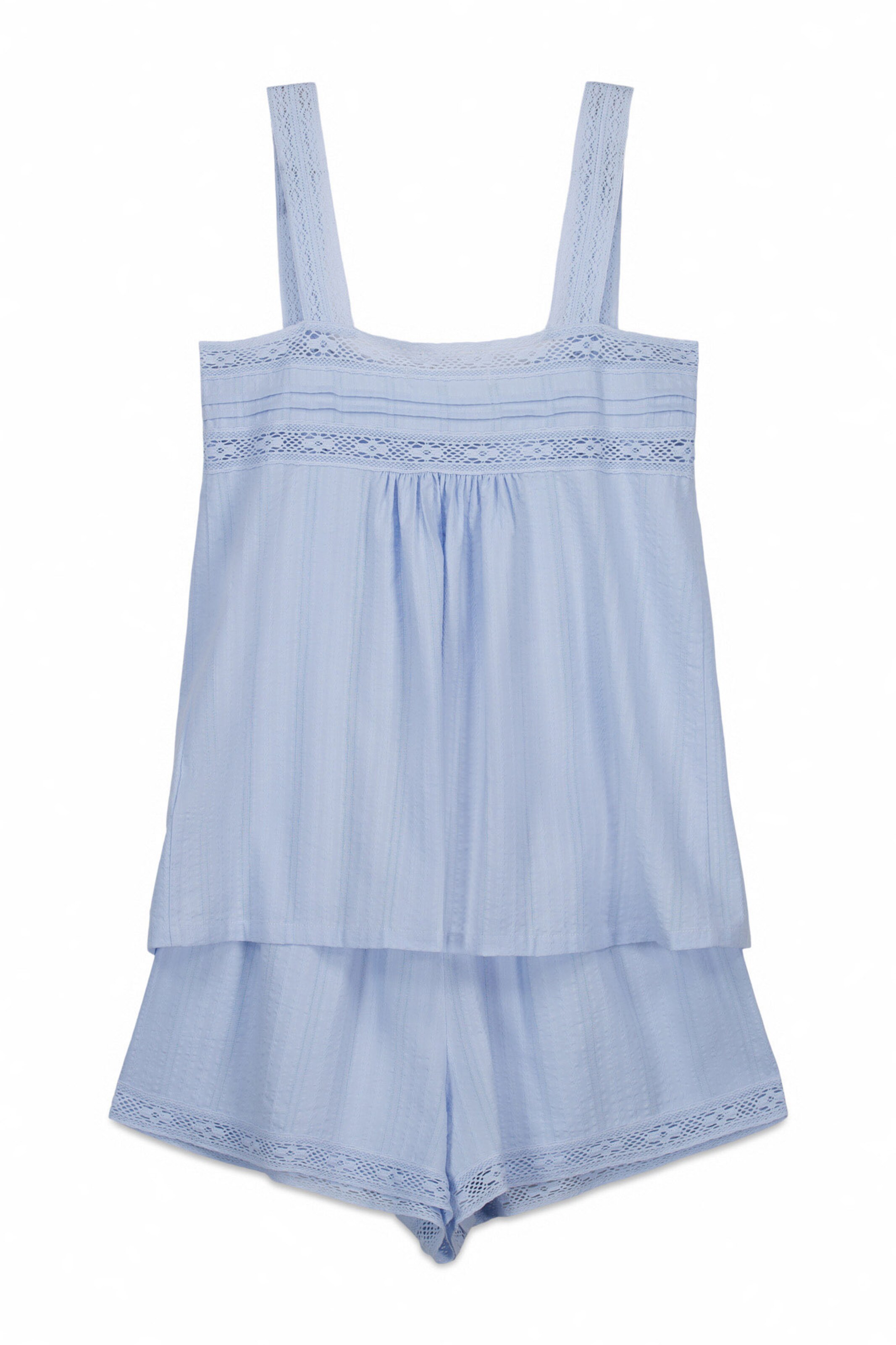 Women' Secret Short Pajama Set in Light blue, Item view