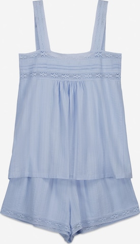 Women' Secret Pyjamashortsit värissä sininen: etupuoli