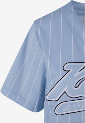 Karl Kani - Blusa 'Varsity' en azul