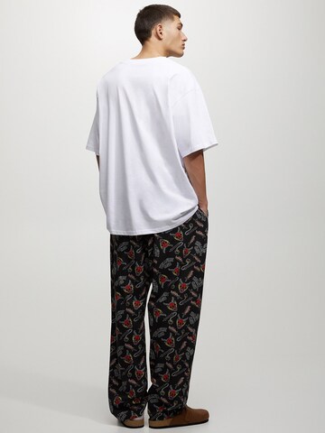 Pyjama long Pull&Bear en noir