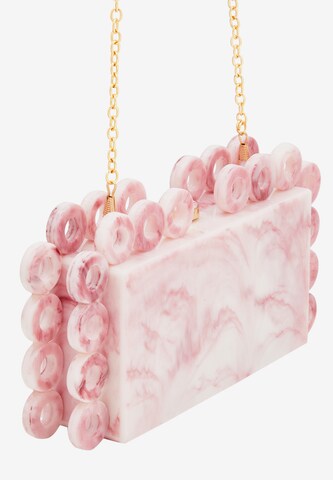 faina Clutch in Pink