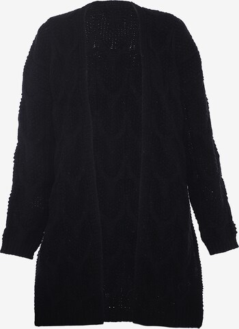 Cardigan faina en noir : devant