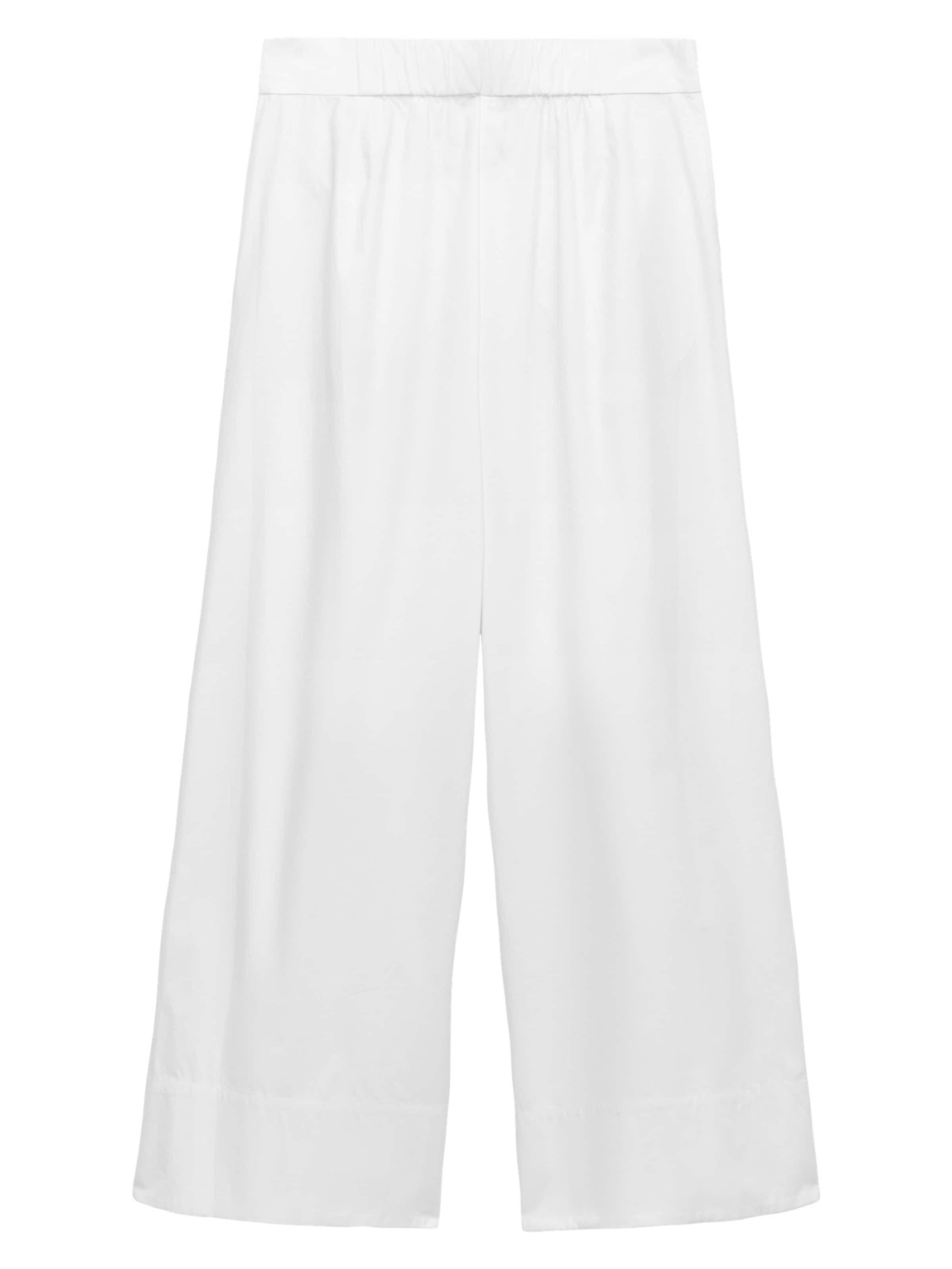 Adolfo Dominguez - Regular Calças com vincos em branco