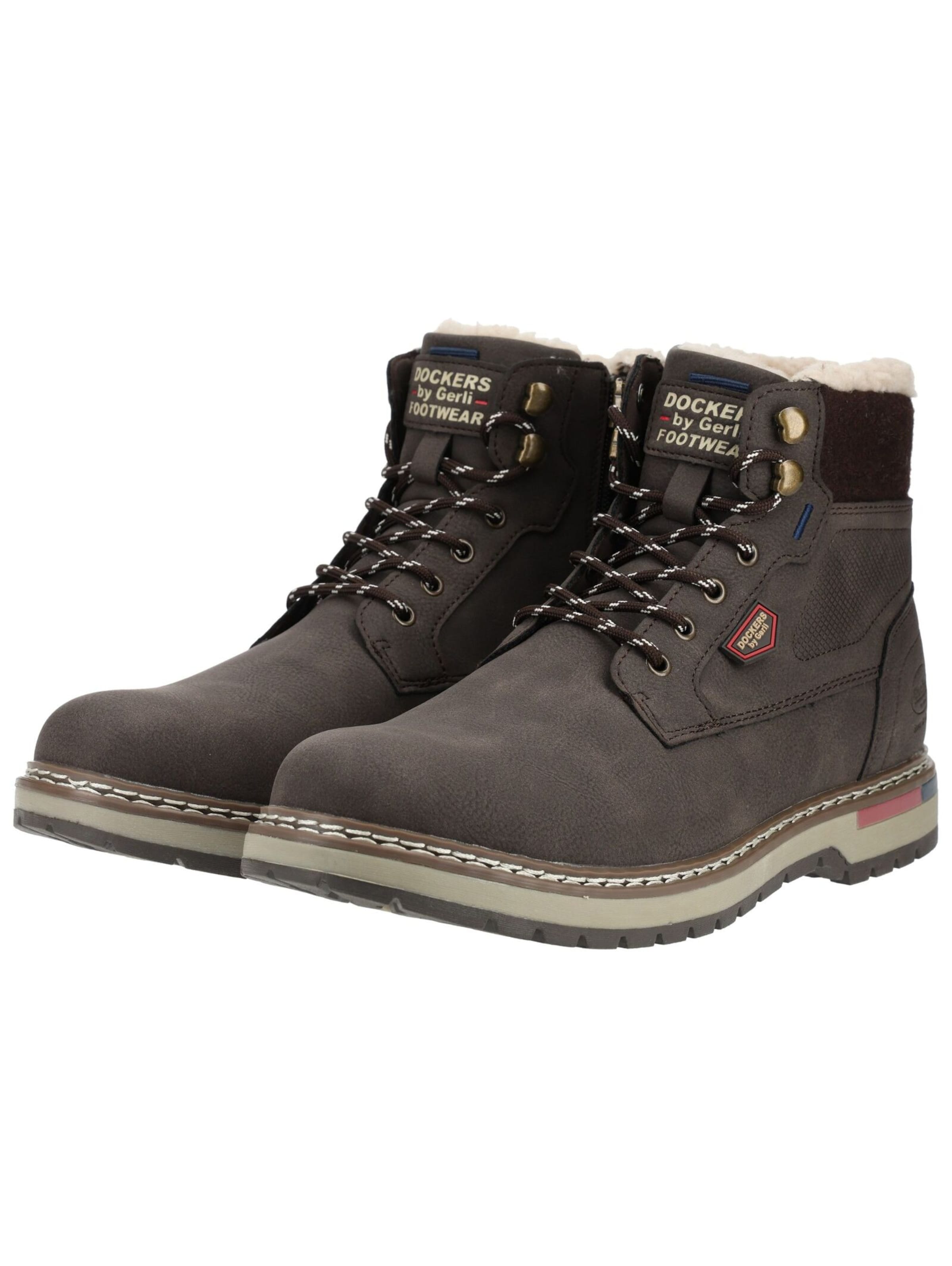 Boots stringati di Dockers by Gerli in marrone