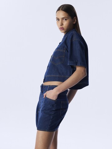 Twist Tussenjas in Blauw