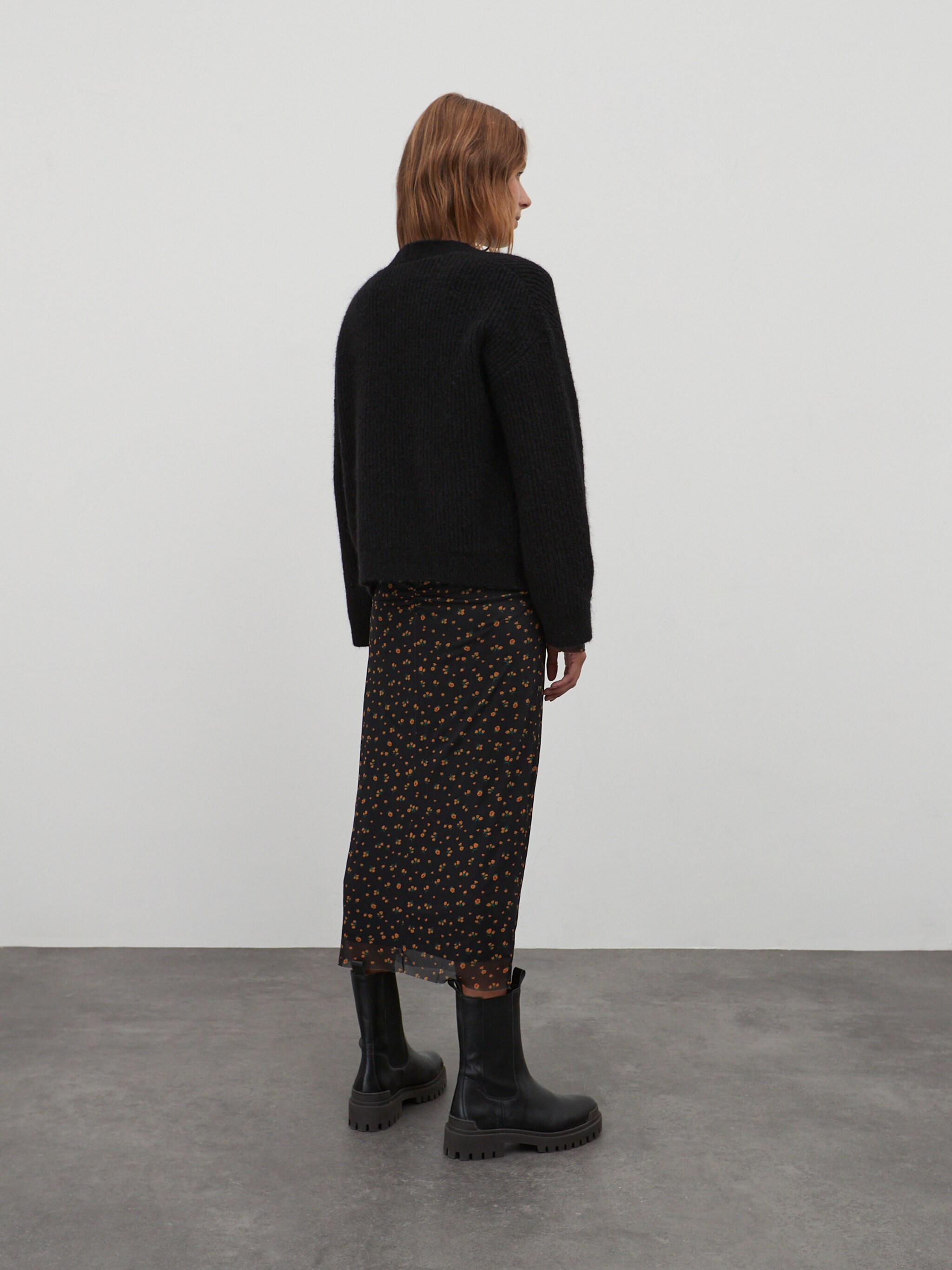 EDITED Produits Cardigan 'Henriette' noir