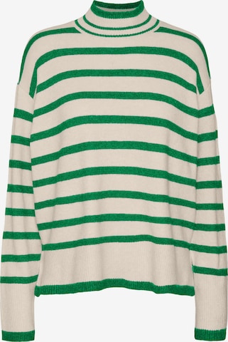 VERO MODA Sweater 'NELLY' in Green: front