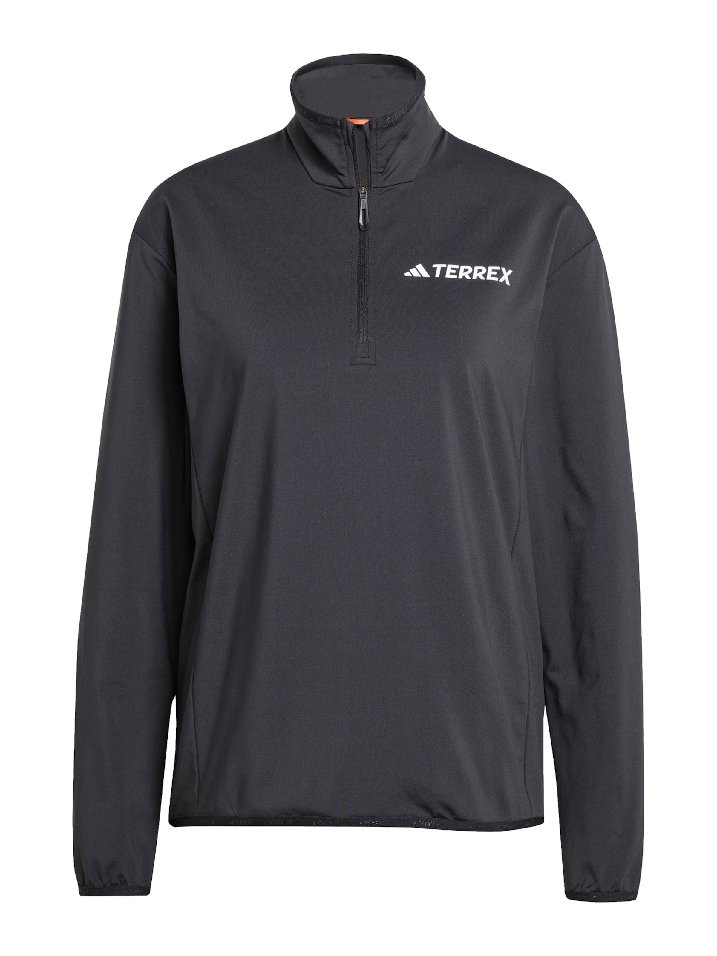 ADIDAS TERREX Λειτουργικό μπλουζάκι σε μαύρο: μπροστά