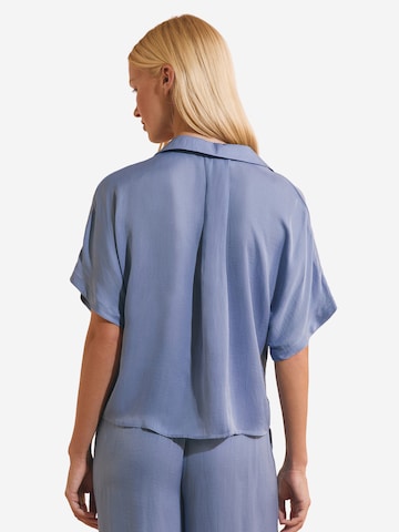 ETAM Slaapshirt 'Cheeta' in Blauw
