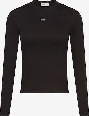 Calvin Klein Jeans Koszulka w kolorze czarny: przód