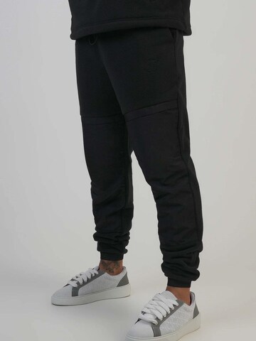 SikSilk Slim fit Workout Pants 'Polar Fleece Joggers' in Black