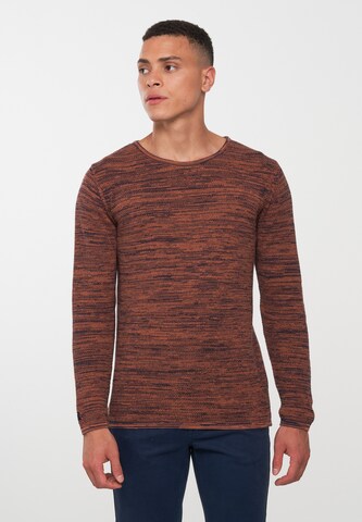 recolution Sweater 'Thymus' in Brown: front