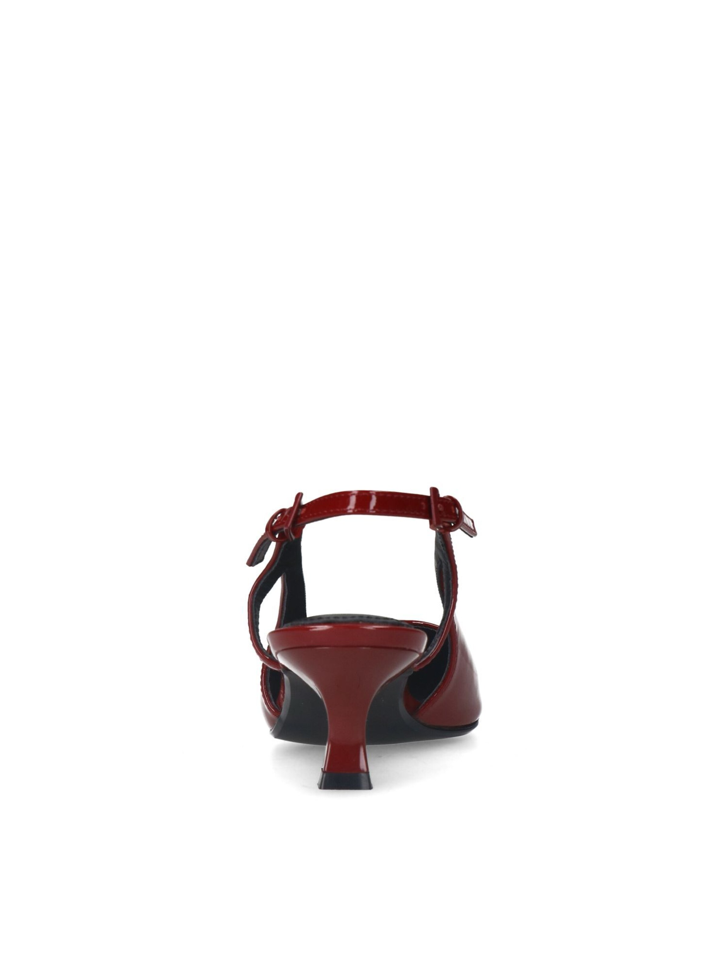 MANFIELD Slingback Pumps in Red