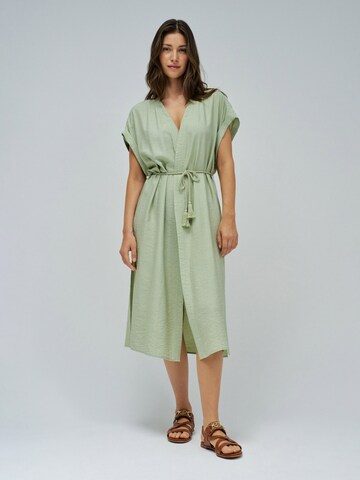 Salsa Jeans Tuniek in Groen: voorkant