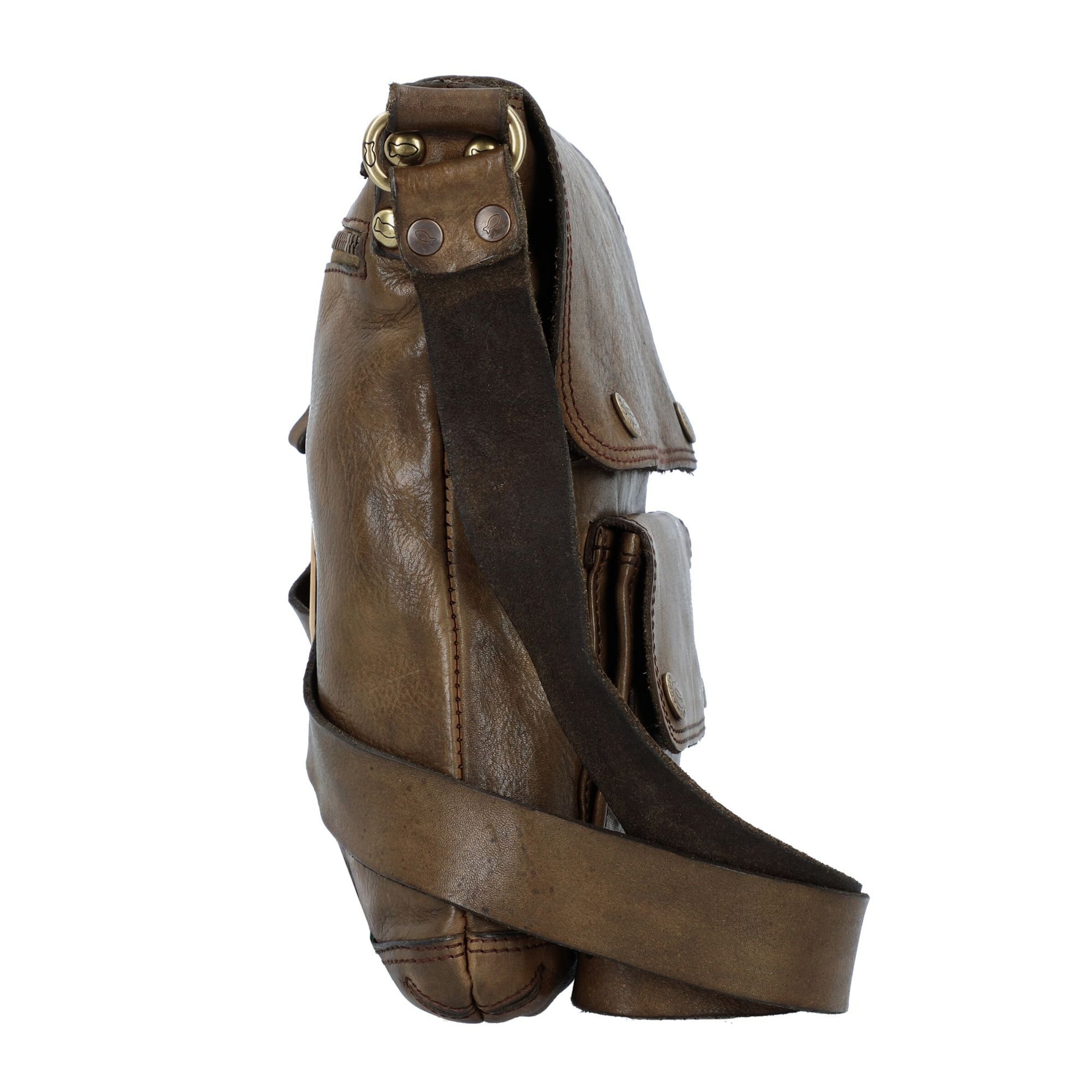 Campomaggi Schoudertas in Groen