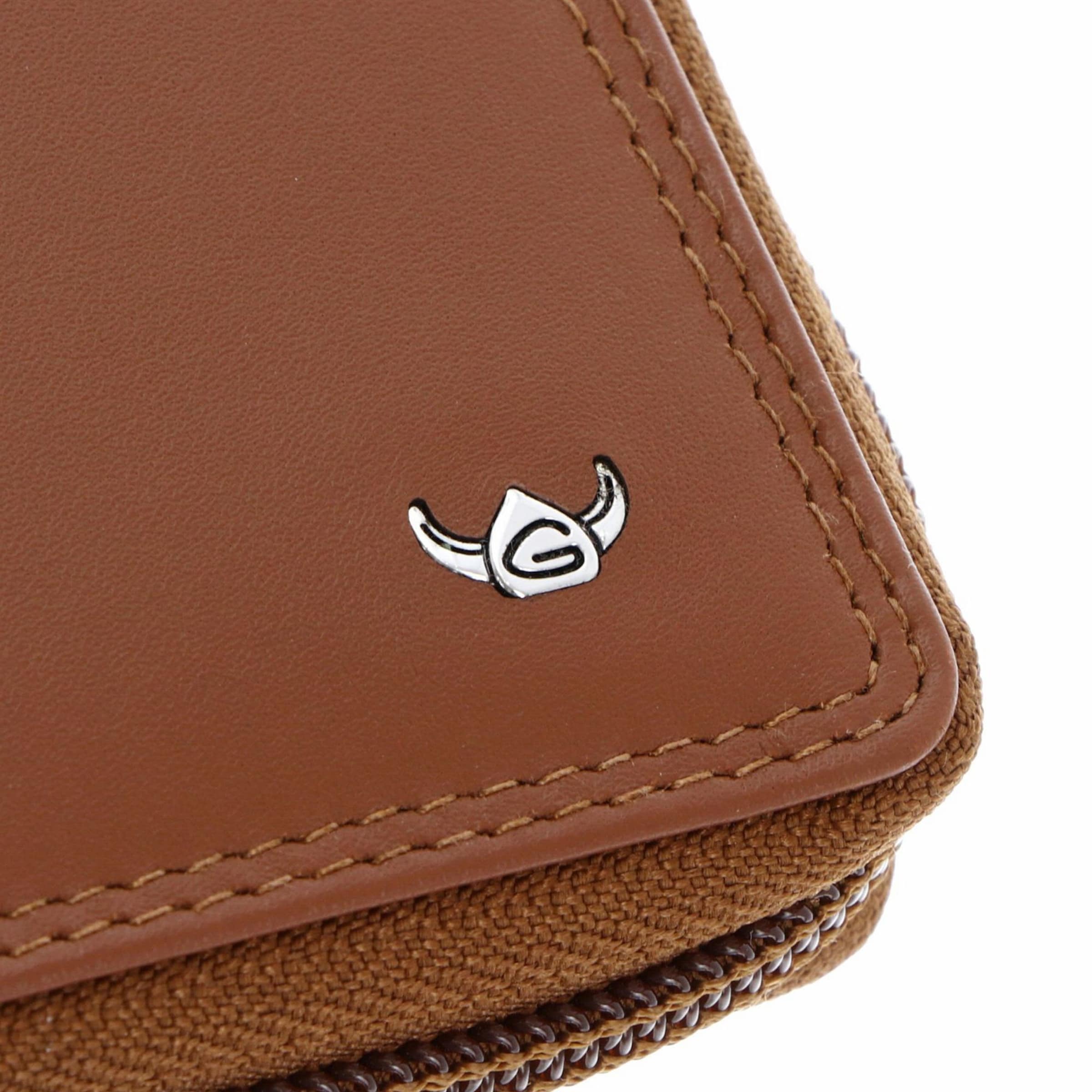 GOLDEN HEAD Wallet 'Polo' in Brown