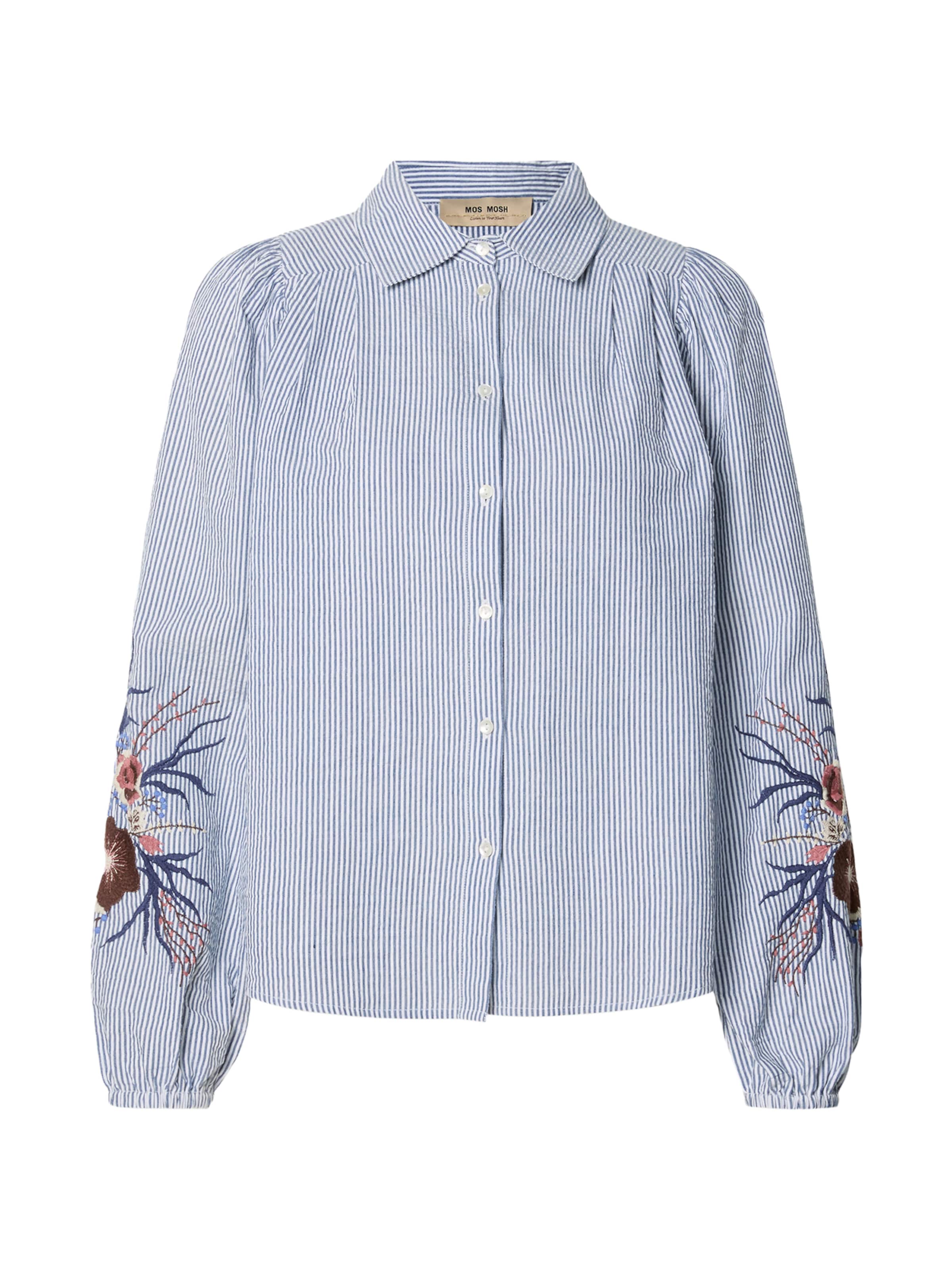 MOS MOSH Blúz 'MMCiu' - kék: elől