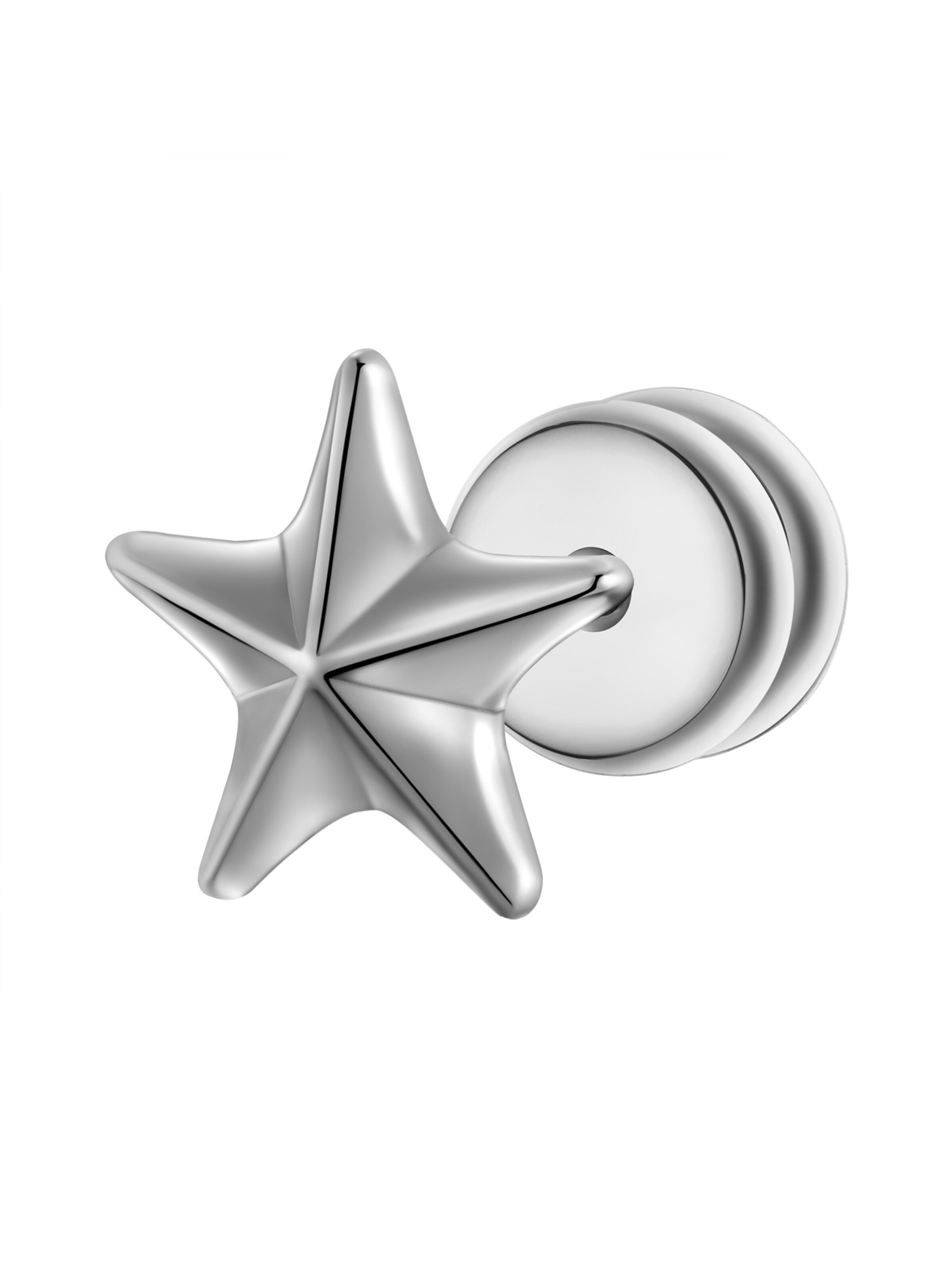 Orecchino di True Rebels in argento: frontale