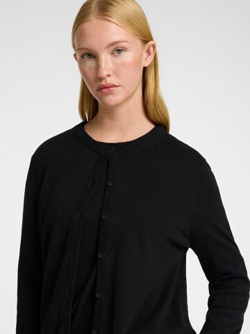 SELECTED Knit cardigan in Black