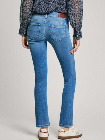 Pepe Jeans Slimfit Jeans 'New Brooke' in Blauw