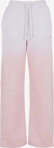 Wide leg Pantaloni di DEF in bianco: frontale