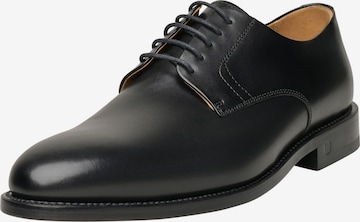 Henry Stevens Lace-Up Shoes 'Marshall PD' in Black: front