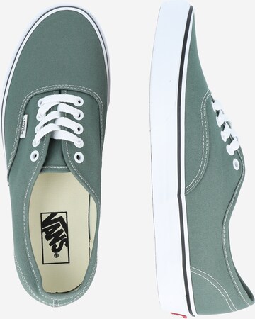 Baskets basses VANS en vert