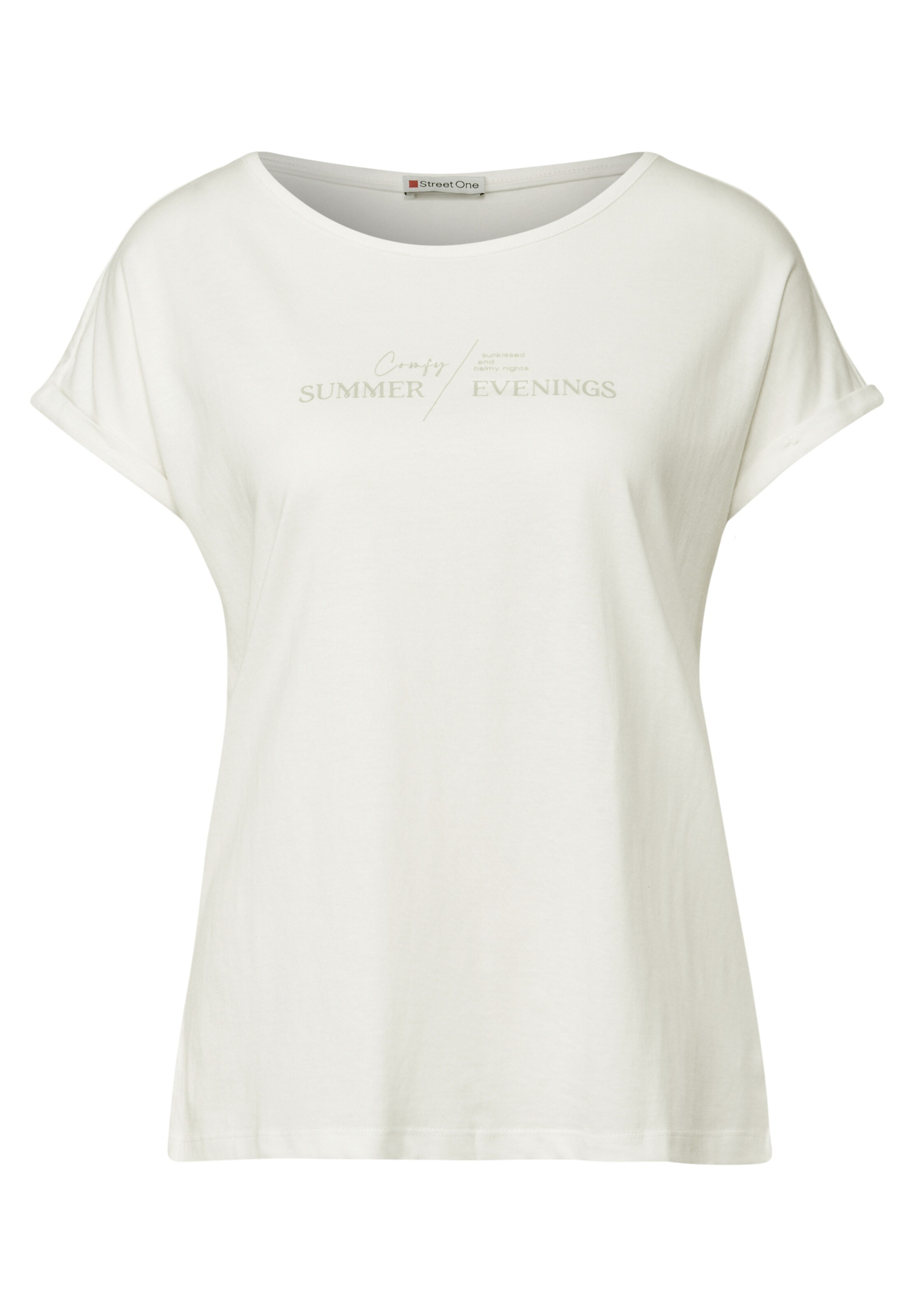 STREET ONE Shirt in White: front