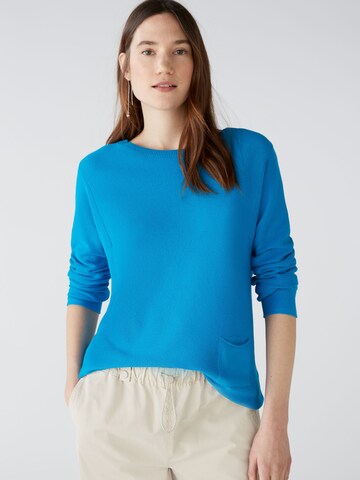 OUI Sweater 'KEIKO' in Blue: front