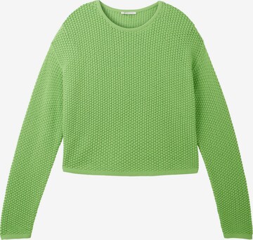 TOM TAILOR Pullover i grøn: forside