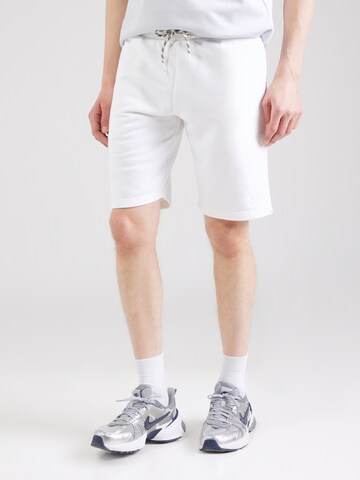 Regular Pantalon 'Brennan' INDICODE JEANS en blanc : devant