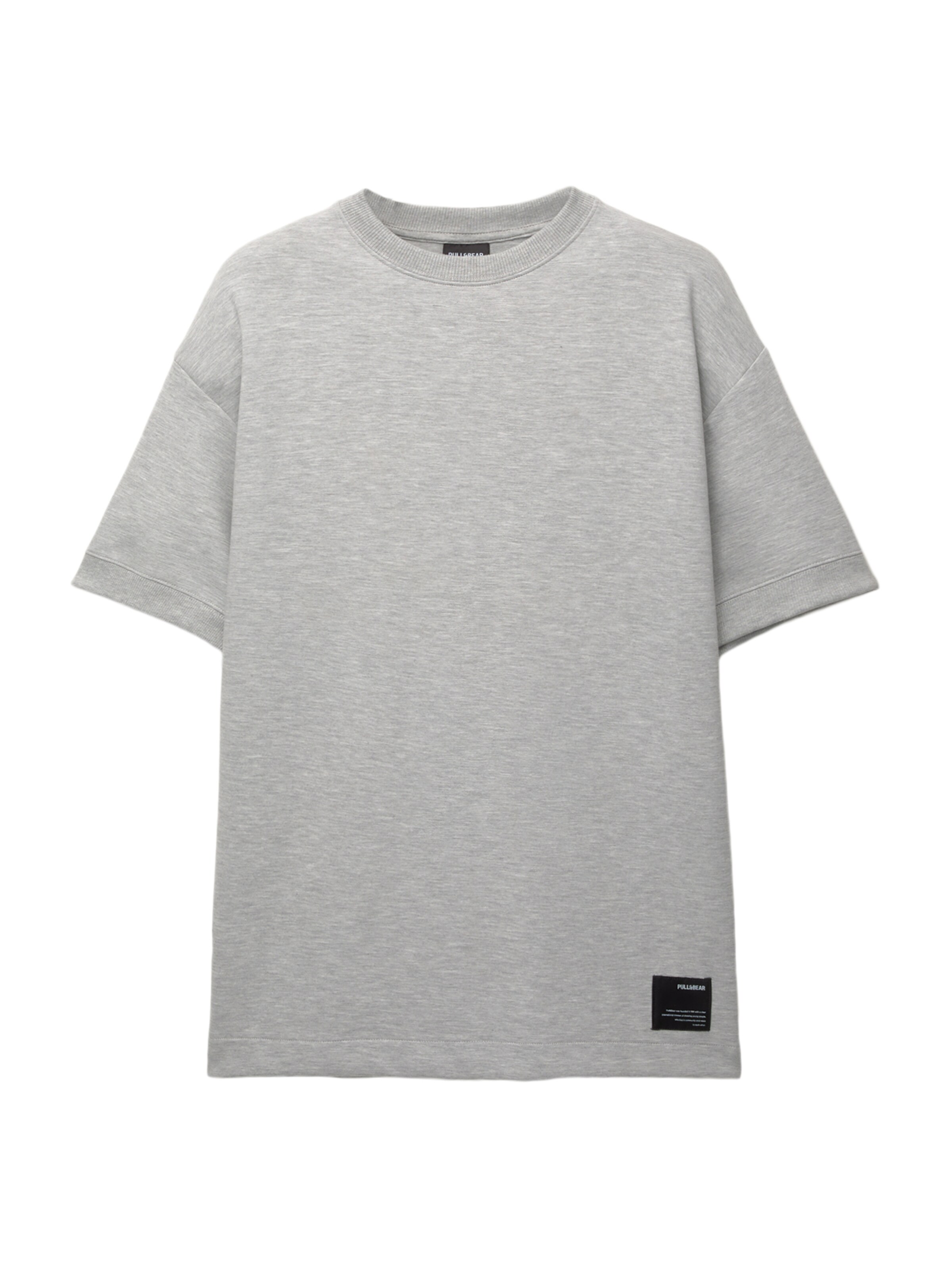 Pull&Bear Majica | siva barva: sprednja stran