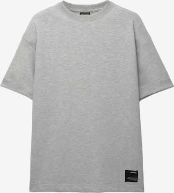 Pull&Bear Sweatshirt in Grau: Vorderseite
