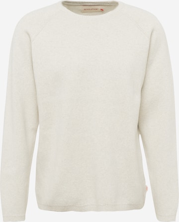 Revolution Sweater in White: front